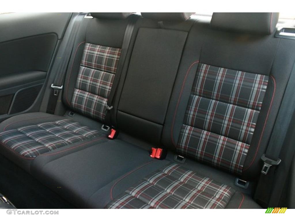 Interlagos Plaid Cloth Interior 2011 Volkswagen GTI 2 Door Photo #38077791