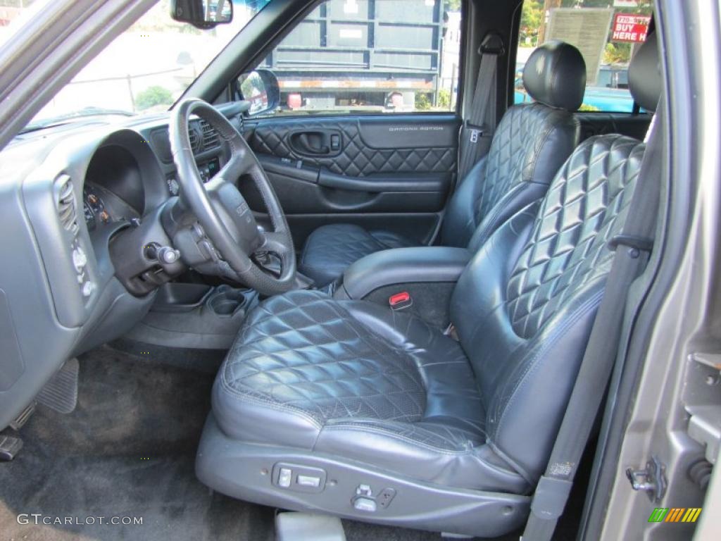 Graphite Interior 2000 GMC Jimmy Diamond Edition Photo #38077947