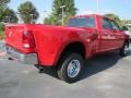 2011 Flame Red Dodge Ram 3500 HD Big Horn Crew Cab 4x4 Dually  photo #3