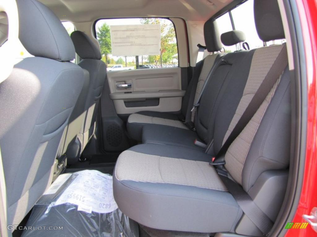 Dark Slate Gray/Medium Graystone Interior 2011 Dodge Ram 3500 HD Big Horn Crew Cab 4x4 Dually Photo #38078111