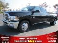 Brilliant Black Crystal Pearl - Ram 3500 HD Big Horn Crew Cab Dually Photo No. 1
