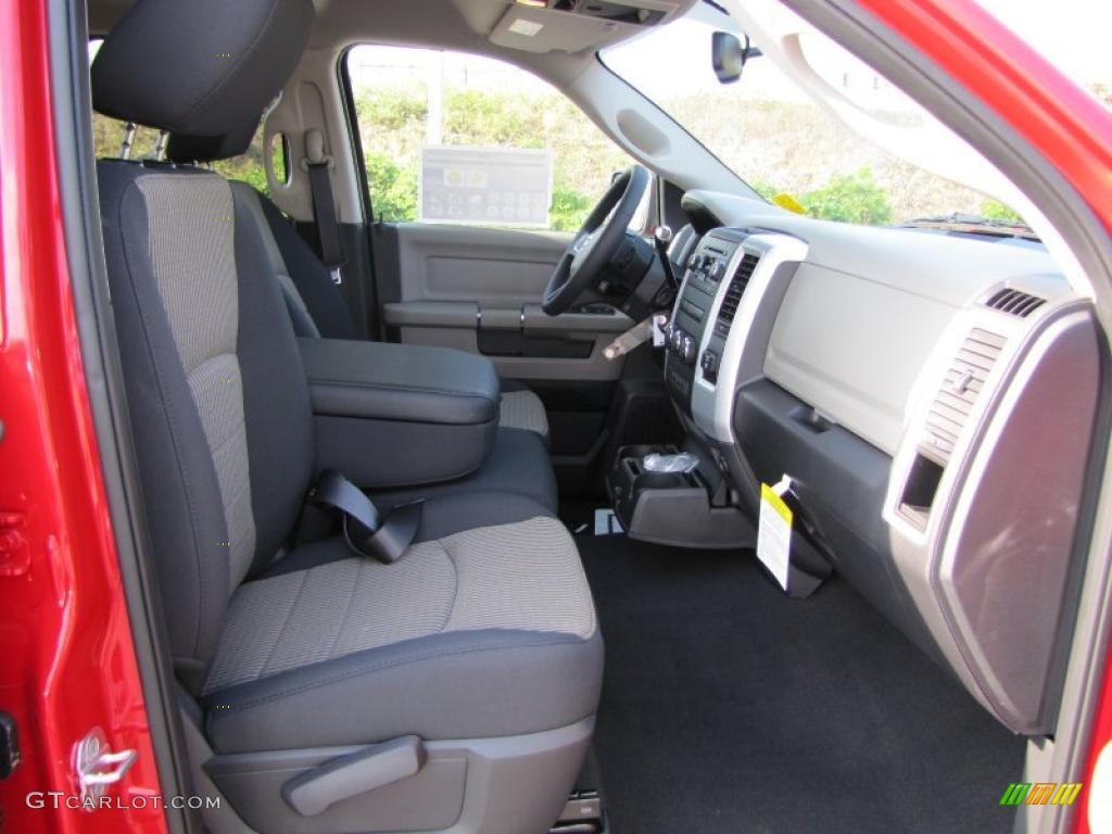 2011 Ram 1500 Big Horn Quad Cab - Flame Red / Dark Slate Gray/Medium Graystone photo #9