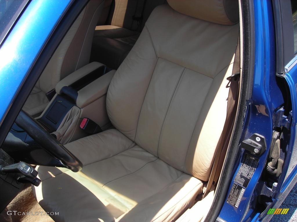 Sand Beige Interior 2001 BMW 5 Series 525i Sedan Photo #38079747