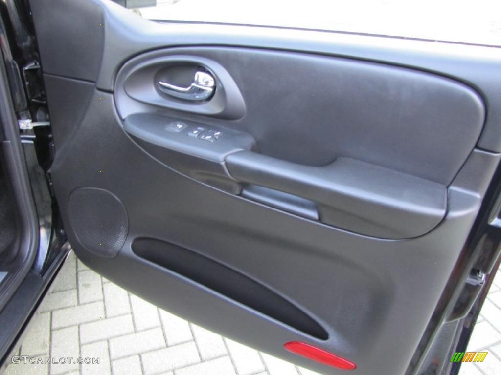 Ebony Interior 2007 Chevrolet TrailBlazer SS Photo #38080427