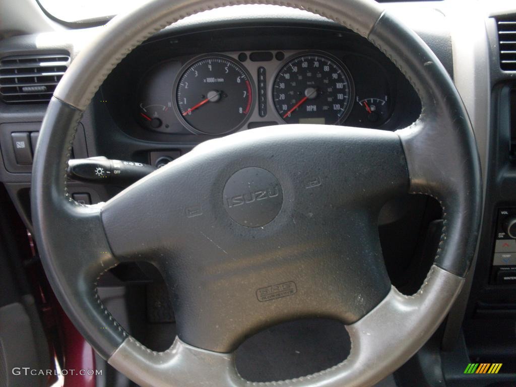 2004 Isuzu Axiom S Gray Steering Wheel Photo #38080639