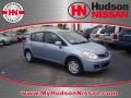 2011 Arctic Blue Metallic Nissan Versa 1.8 S Hatchback  photo #1