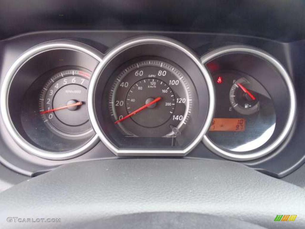 2011 Nissan Versa 1.8 S Hatchback Gauges Photo #38081259