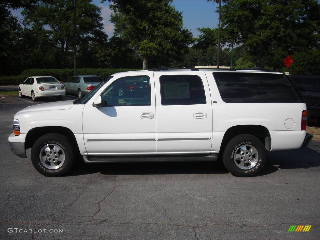 Summit White 2002 Chevrolet Suburban 1500 LT Exterior Photo #38081283