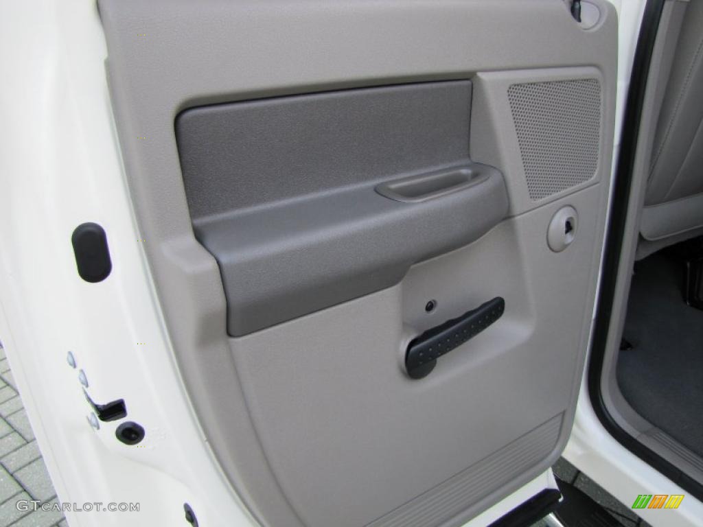 2008 Ram 1500 Lone Star Edition Quad Cab - Bright White / Medium Slate Gray photo #13