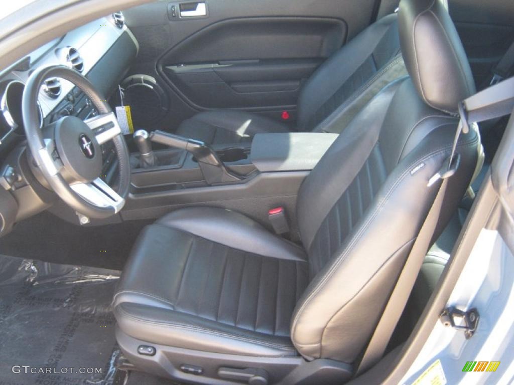 Dark Charcoal Interior 2008 Ford Mustang GT Deluxe Coupe Photo #38082167