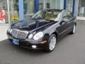 2008 Capri Blue Metallic Mercedes-Benz E 350 4Matic Sedan  photo #2