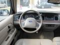 Medium Parchment 2004 Ford Crown Victoria LX Dashboard