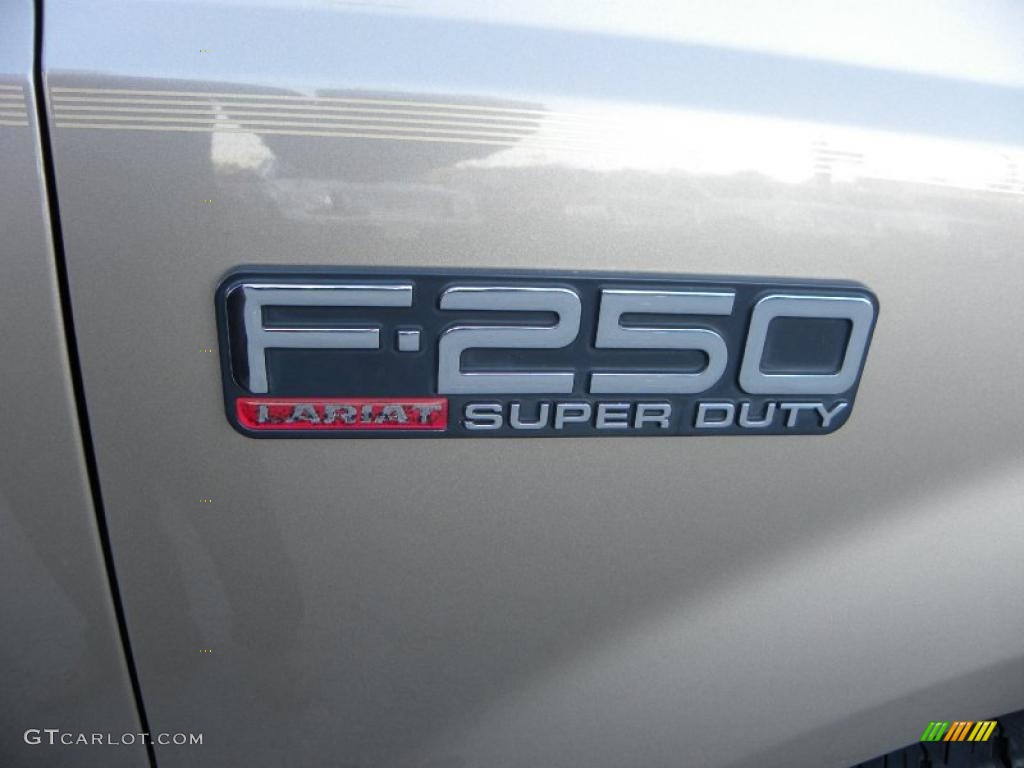 2002 Ford F250 Super Duty Lariat SuperCab Marks and Logos Photo #38082895