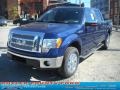 2010 Dark Blue Pearl Metallic Ford F150 Lariat SuperCrew 4x4  photo #19