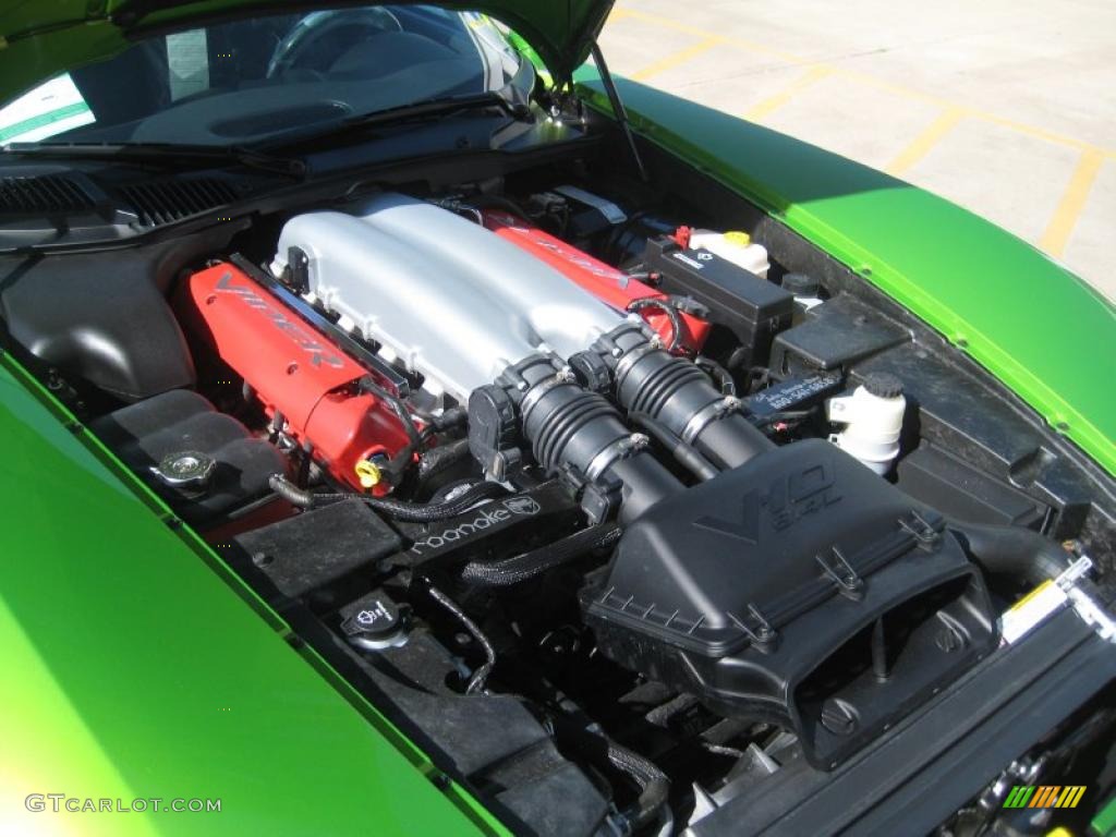 2010 Dodge Viper SRT10 Coupe 8.4 Liter OHV 20-Valve VVT V10 Engine Photo #38085183