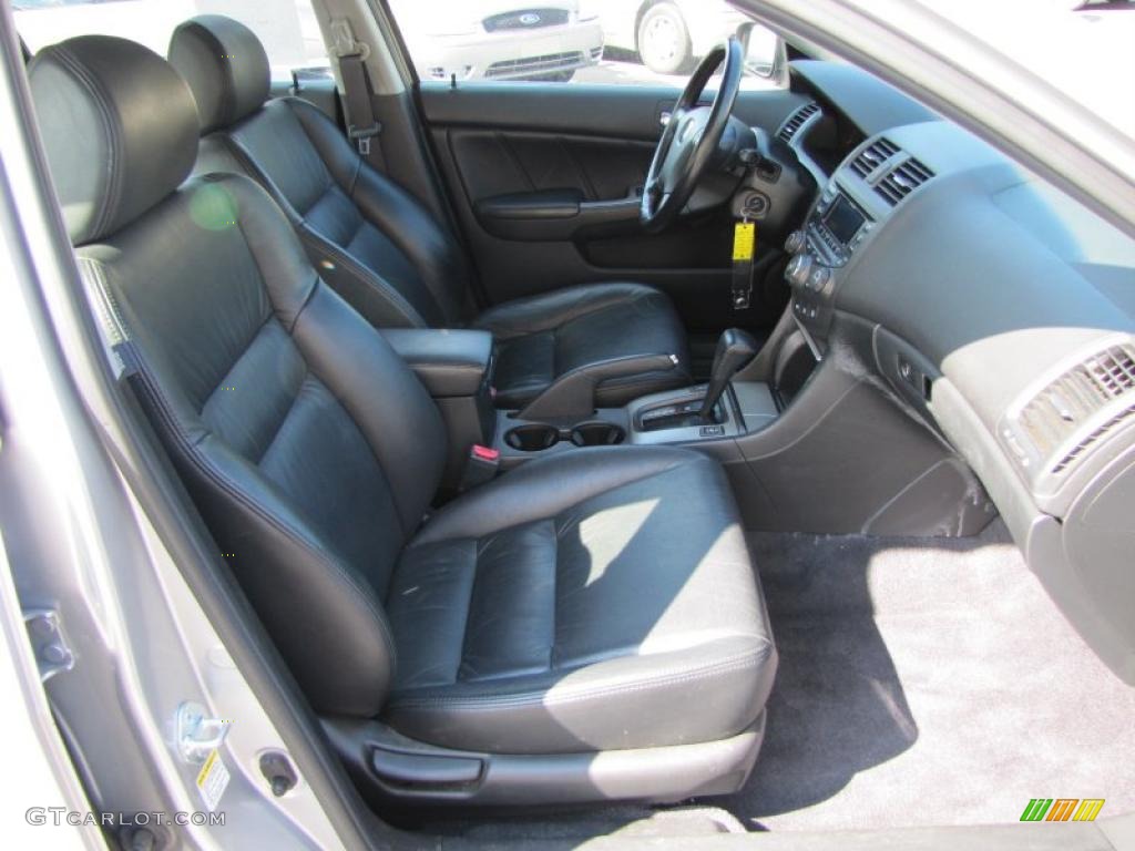 Black Interior 2003 Honda Accord EX Sedan Photo #38085236