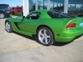 2010 Viper Snakeskin Green Pearl Dodge Viper SRT10 Coupe  photo #21