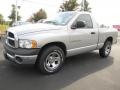 2004 Bright Silver Metallic Dodge Ram 1500 ST Regular Cab  photo #1