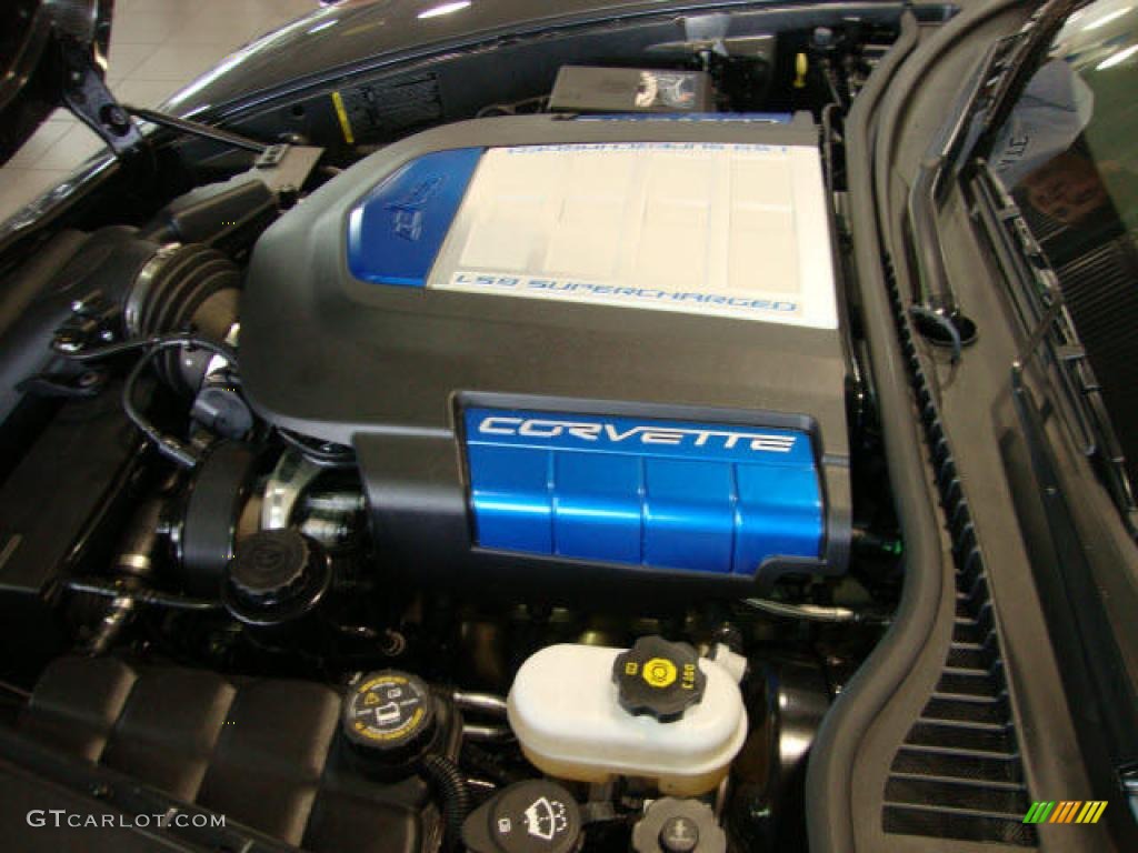 2010 Chevrolet Corvette ZR1 6.2 Liter Supercharged OHV 16-Valve LS9 V8 Engine Photo #38086167