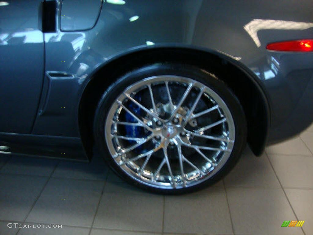 2010 Corvette ZR1 - Cyber Gray Metallic / Ebony Black photo #18