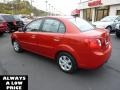 2010 Tropical Red Kia Rio LX Sedan  photo #5