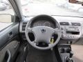 Gray 2004 Honda Civic Value Package Coupe Dashboard