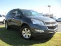 2011 Cyber Gray Metallic Chevrolet Traverse LT  photo #3