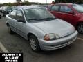 1999 Silver Metallic Chevrolet Metro LSi Sedan #38075968