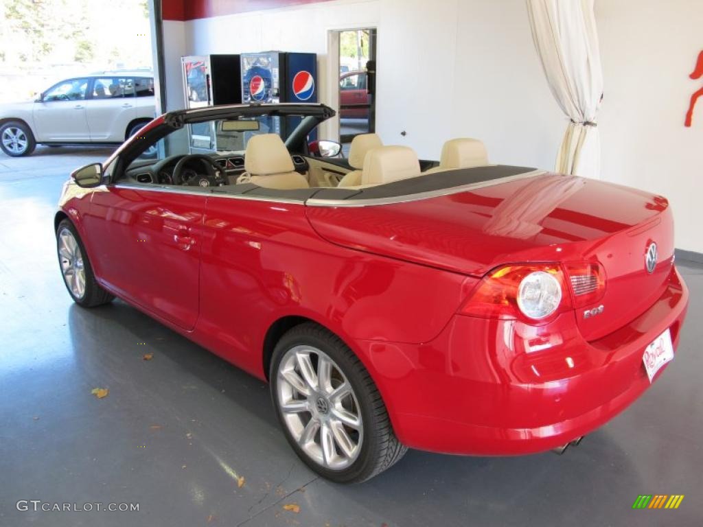 2010 Eos Lux - Salsa Red / Cornsilk Beige photo #2