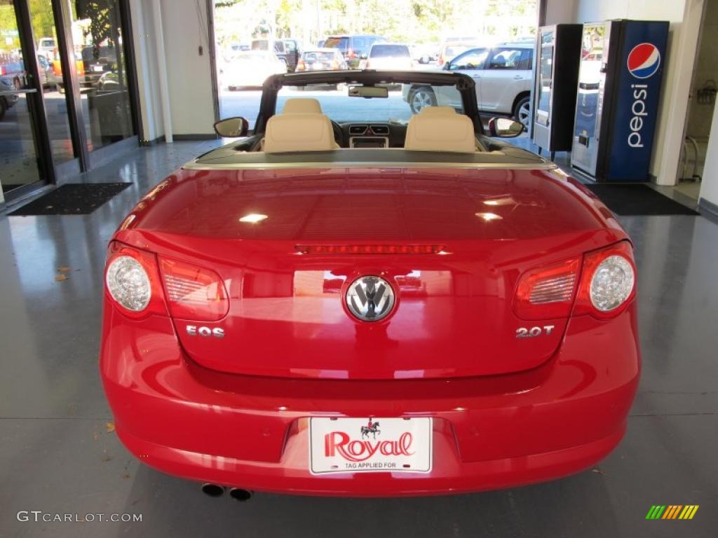 2010 Eos Lux - Salsa Red / Cornsilk Beige photo #3