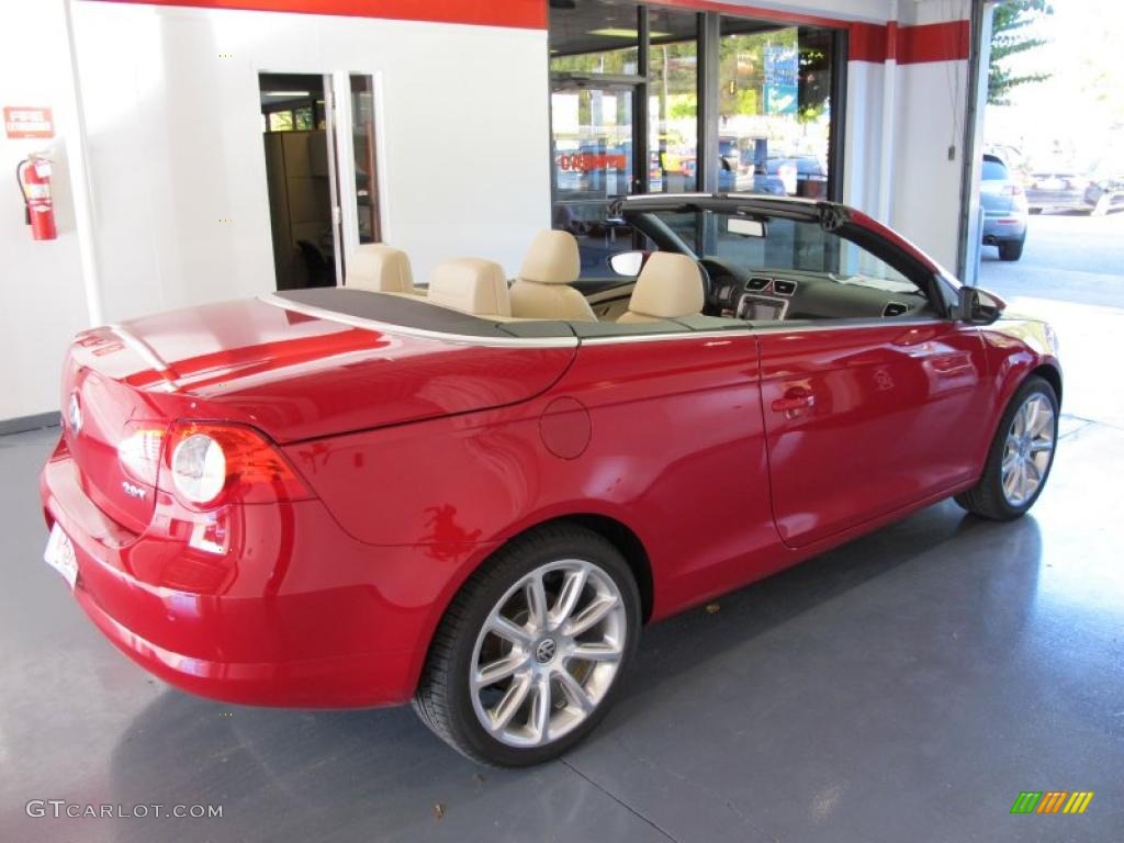 2010 Eos Lux - Salsa Red / Cornsilk Beige photo #4