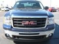 2011 Midnight Blue Metallic GMC Sierra 1500 SLE Extended Cab 4x4  photo #2