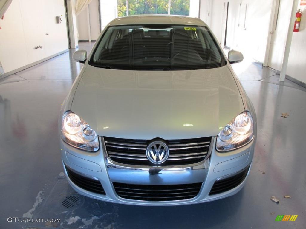 2010 Jetta TDI Sedan - White Gold Metallic / Titan Black photo #7