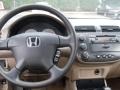 Controls of 2002 Civic EX Coupe