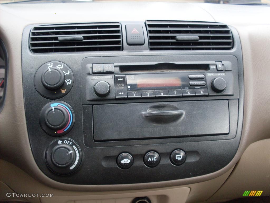 2002 Honda Civic EX Coupe Controls Photo #38088628