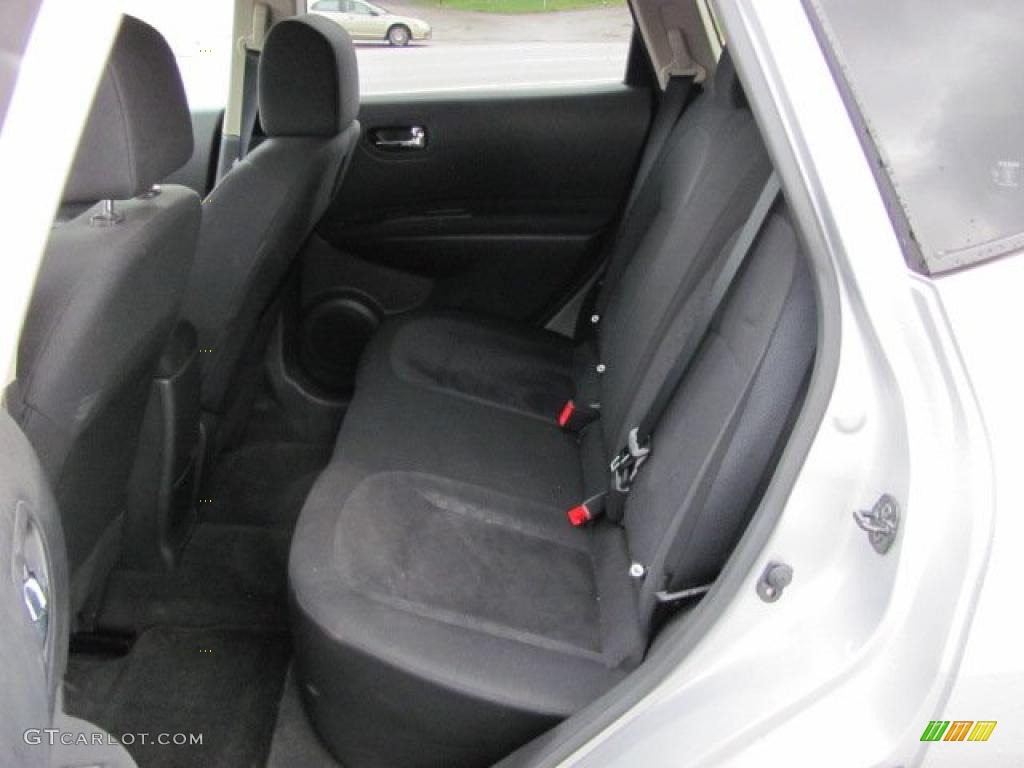 Black Interior 2010 Nissan Rogue S AWD 360 Value Package Photo #38088635