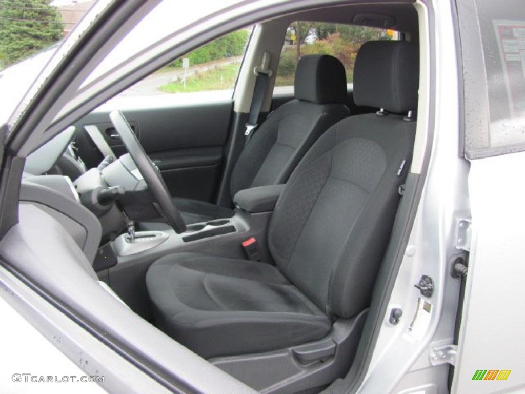 Black Interior 2010 Nissan Rogue S AWD 360 Value Package Photo #38088675