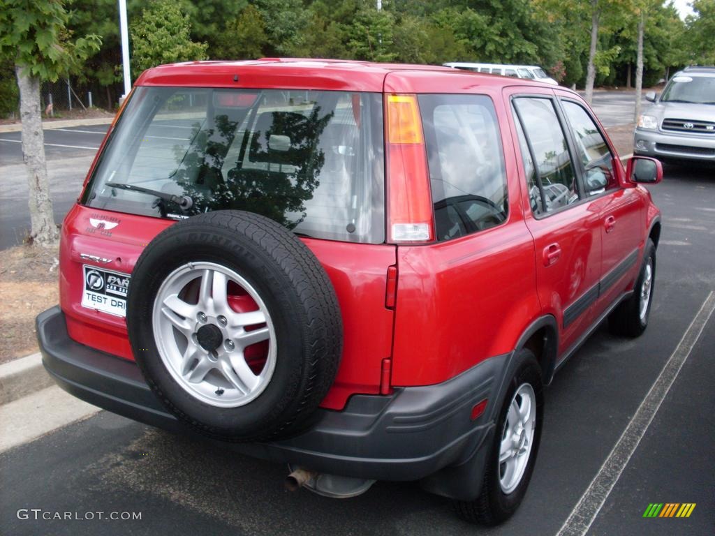 1999 CR-V EX 4WD - Milano Red / Charcoal photo #4