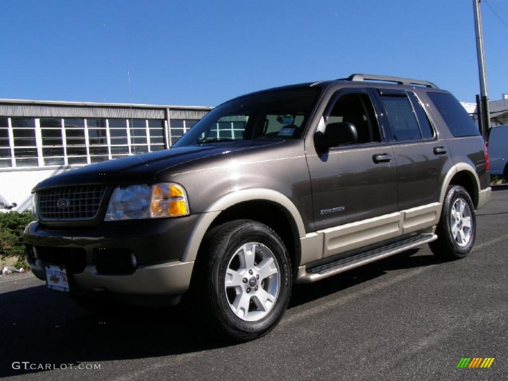 Dark Stone Metallic 2005 Ford Explorer Eddie Bauer 4x4 Exterior Photo #38089291