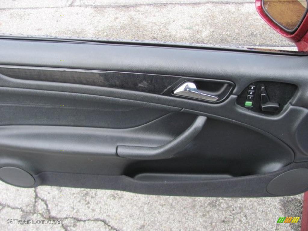 Charcoal Interior 2002 Mercedes-Benz CLK 430 Coupe Photo #38089623