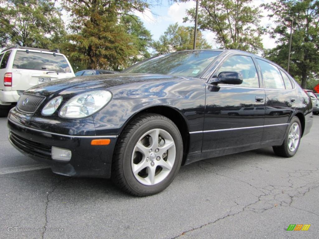 2002 Blue Onyx Pearl Lexus GS 300 38077203 Car Color