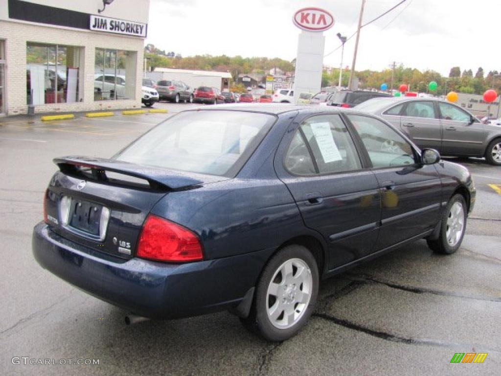 2005 Sentra 1.8 S Special Edition - Blue Dusk / Charcoal photo #3