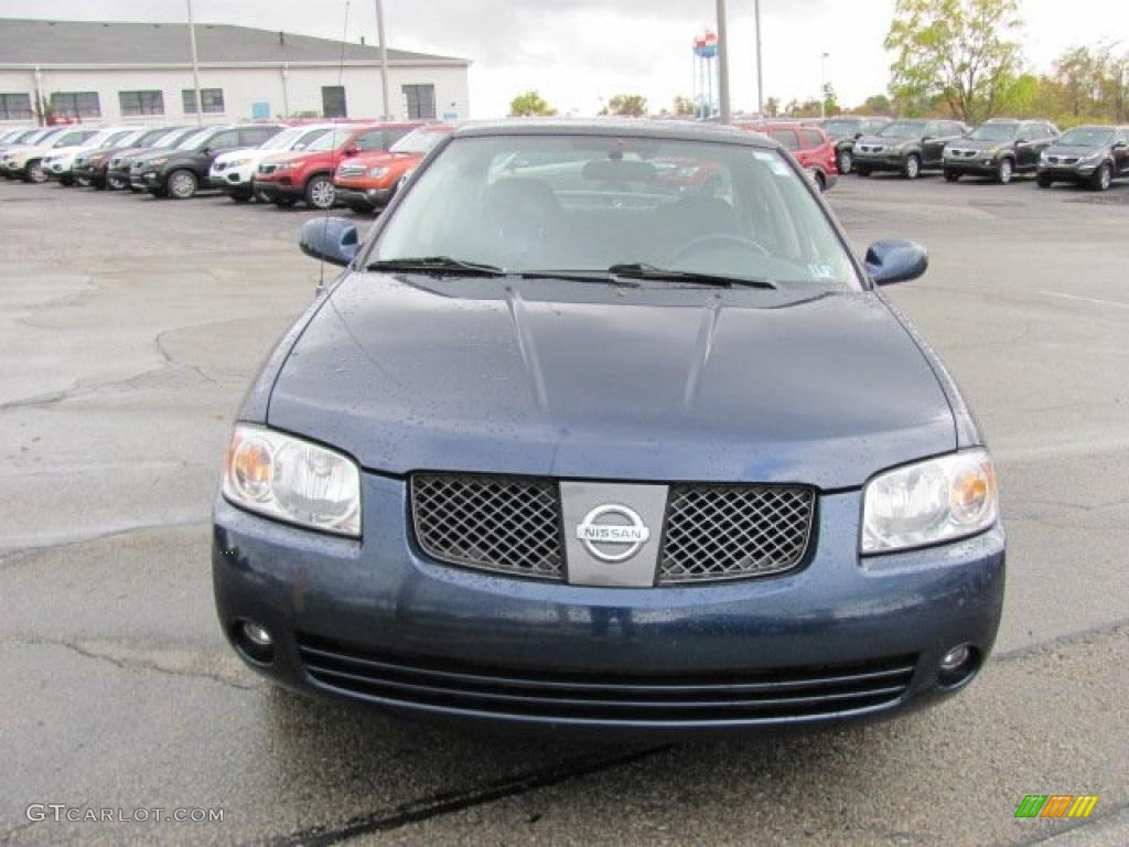 2005 Sentra 1.8 S Special Edition - Blue Dusk / Charcoal photo #4