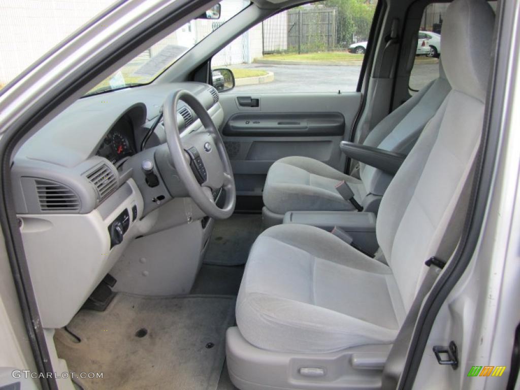 Flint Grey Interior 2004 Ford Freestar SES Photo #38090823