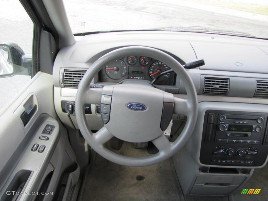 2004 Ford Freestar SES Flint Grey Dashboard Photo #38090919