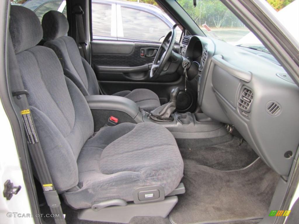 Graphite Interior 2001 GMC Jimmy SLE 4x4 Photo #38091115