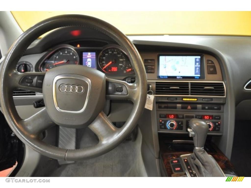 2006 Audi A6 4.2 quattro Sedan Platinum Dashboard Photo #38091247