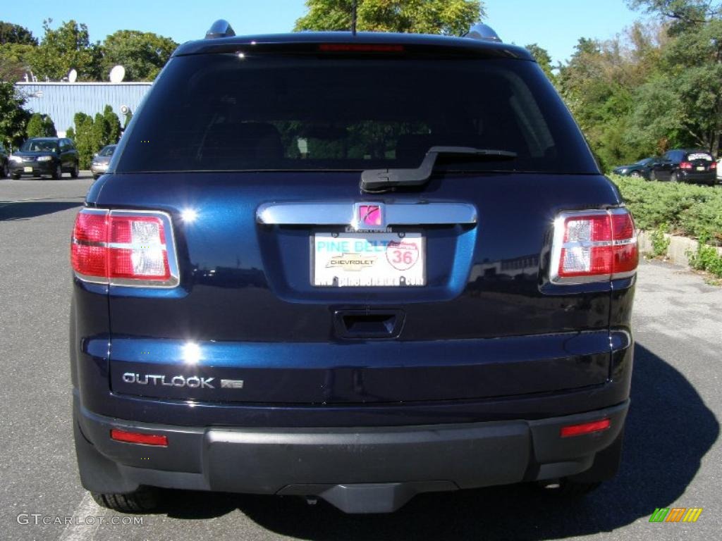 2007 Outlook XE - Midnight Blue / Black photo #6
