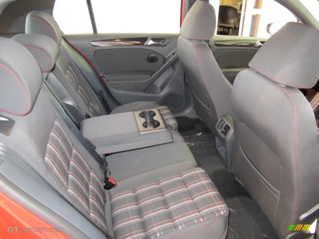 Interlagos Plaid Cloth Interior 2011 Volkswagen GTI 4 Door Photo #38091457