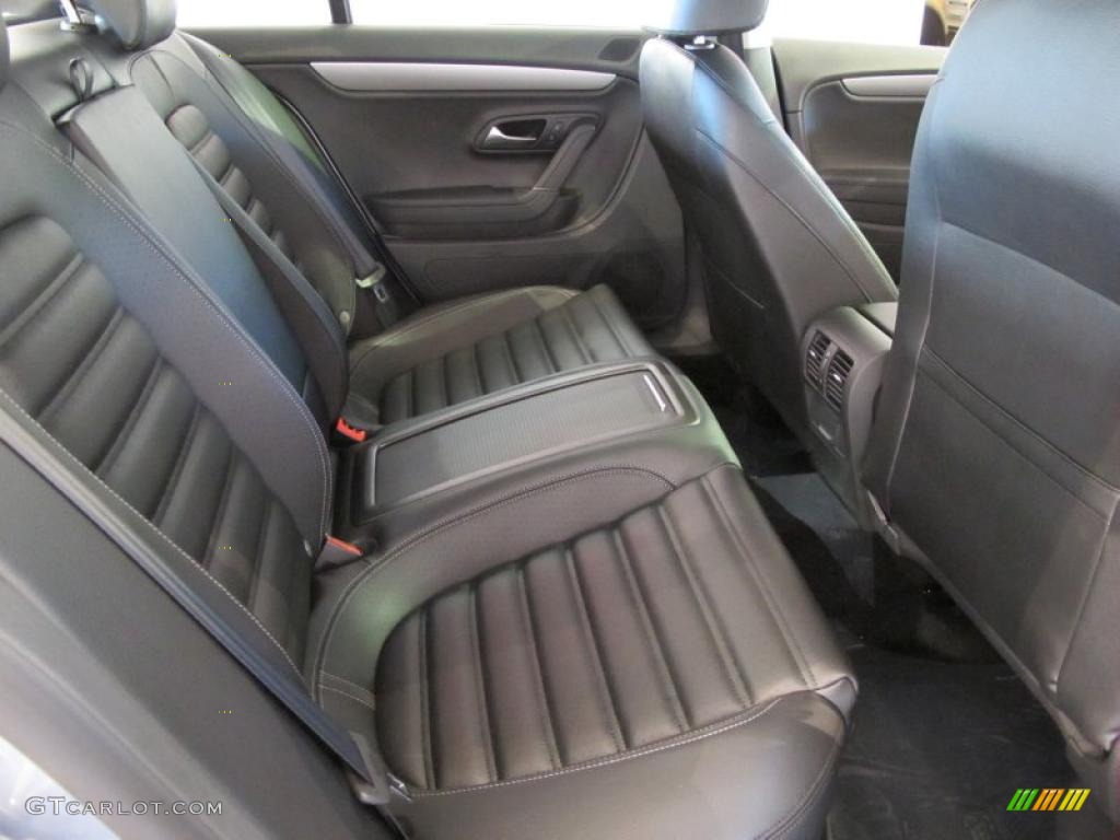 Black Interior 2011 Volkswagen CC Sport Photo #38091739